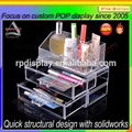 Hot selling acrylic cosmetic makeup organizer display stand 5