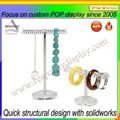 Wood jewelry display stand for sale portable jewelry showcase