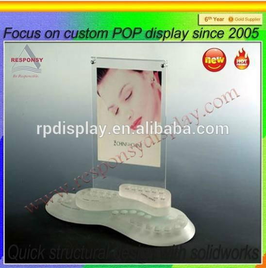 Fashionable countertop display stand for cosmetic