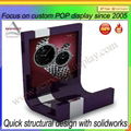 Customized clear acrylic countertop fashion watch display stand 2