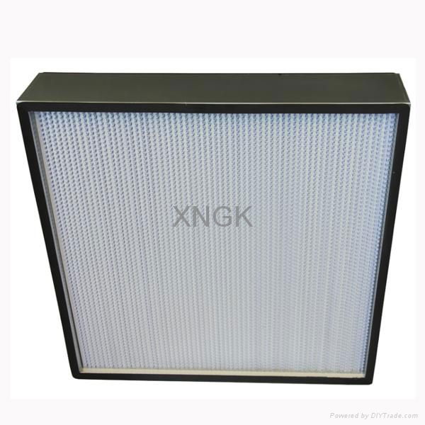 glass fiber absolute deep pleated hepa filter 3