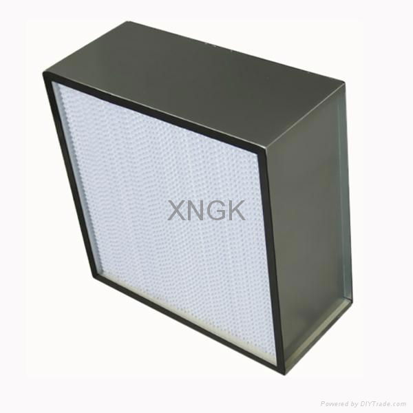 glass fiber absolute deep pleated hepa filter 2