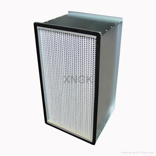 glass fiber absolute deep pleated hepa filter 4