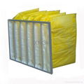 HVAC system synthetic bag pocket air fiter 2