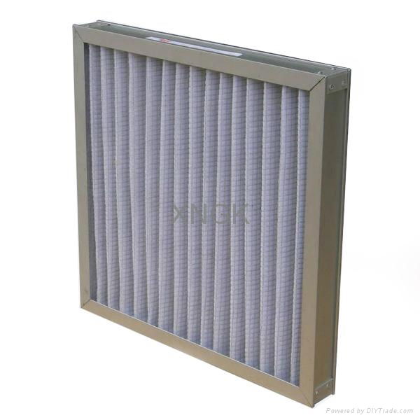 HVAC system furnace pleated panel pre filter 5