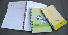 Note book with pp cover