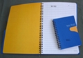 Spiral note book with PP cover 1