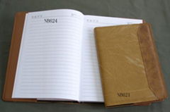 Note book with PU cover