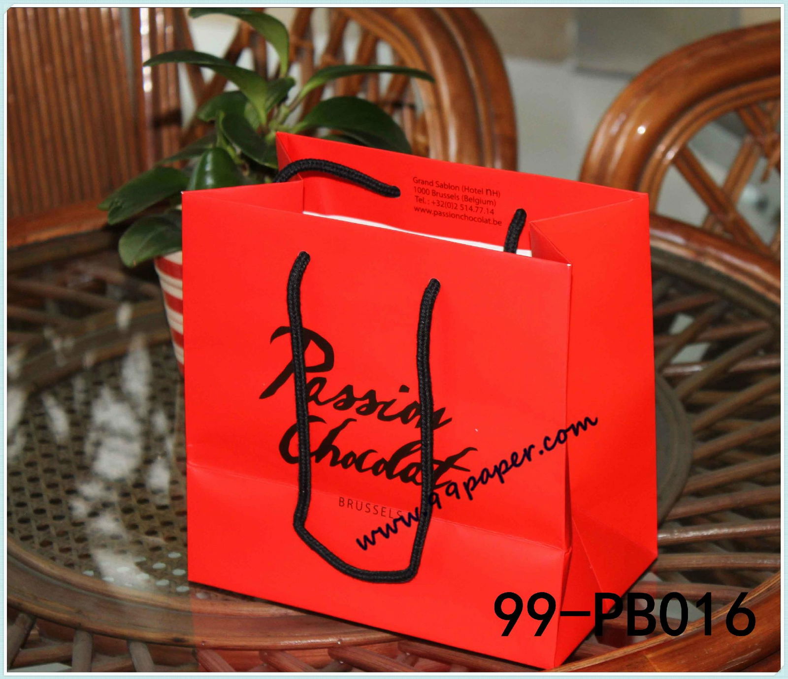 Deluxe gift bag with high quality printing 2