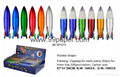 Rocket shape ball pen