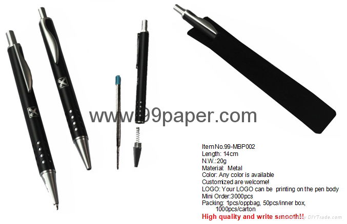 Hig quality metal ball pen 2