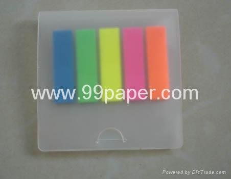 Sticky film notes with pp cover