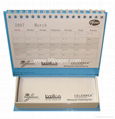 Memo pad with holder and calendar