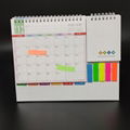 Desktop calendar with sticky notes 2