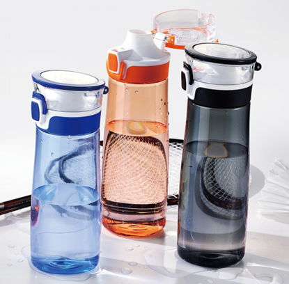 New sports water bottles with handle, environmentally friendly bio-based plastic