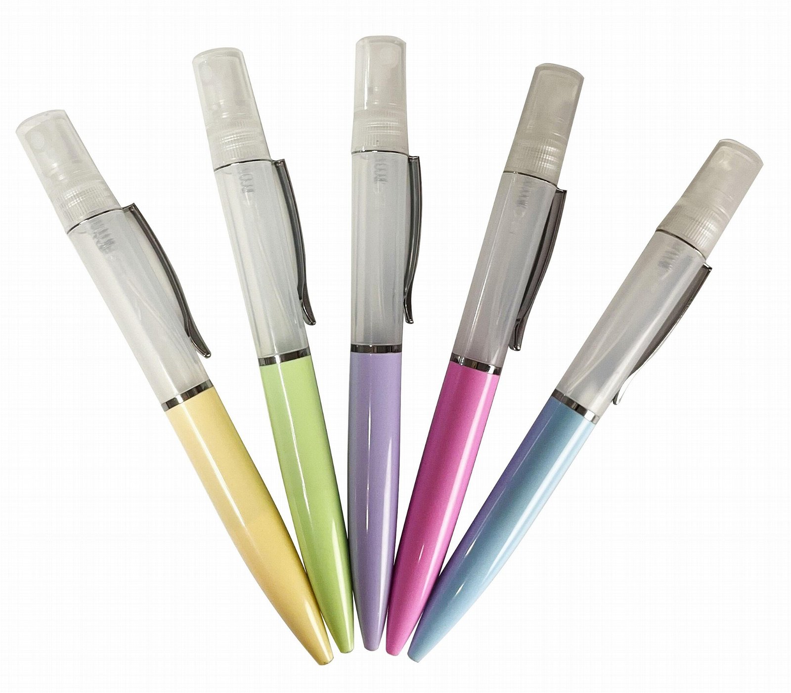 Ballpoint pen with spray bottle for hand sanitizer, alcohol hand sanitizer pens 4