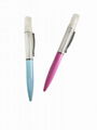 Ballpoint pen with spray bottle for hand sanitizer, alcohol hand sanitizer pens