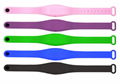Hand sanitizer bracelet, Silicone material wristband colorful with empty bottle