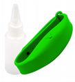 Hand sanitizer bracelet, Silicone material wristband colorful with empty bottle