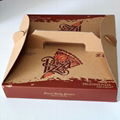 Pizza box with handle