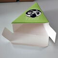 Triangle pizza box