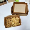 Kraft fpaper folding food packaging  10