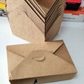 Kraft fpaper folding food packaging  15