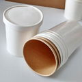 Disposable soup cup with lid 6