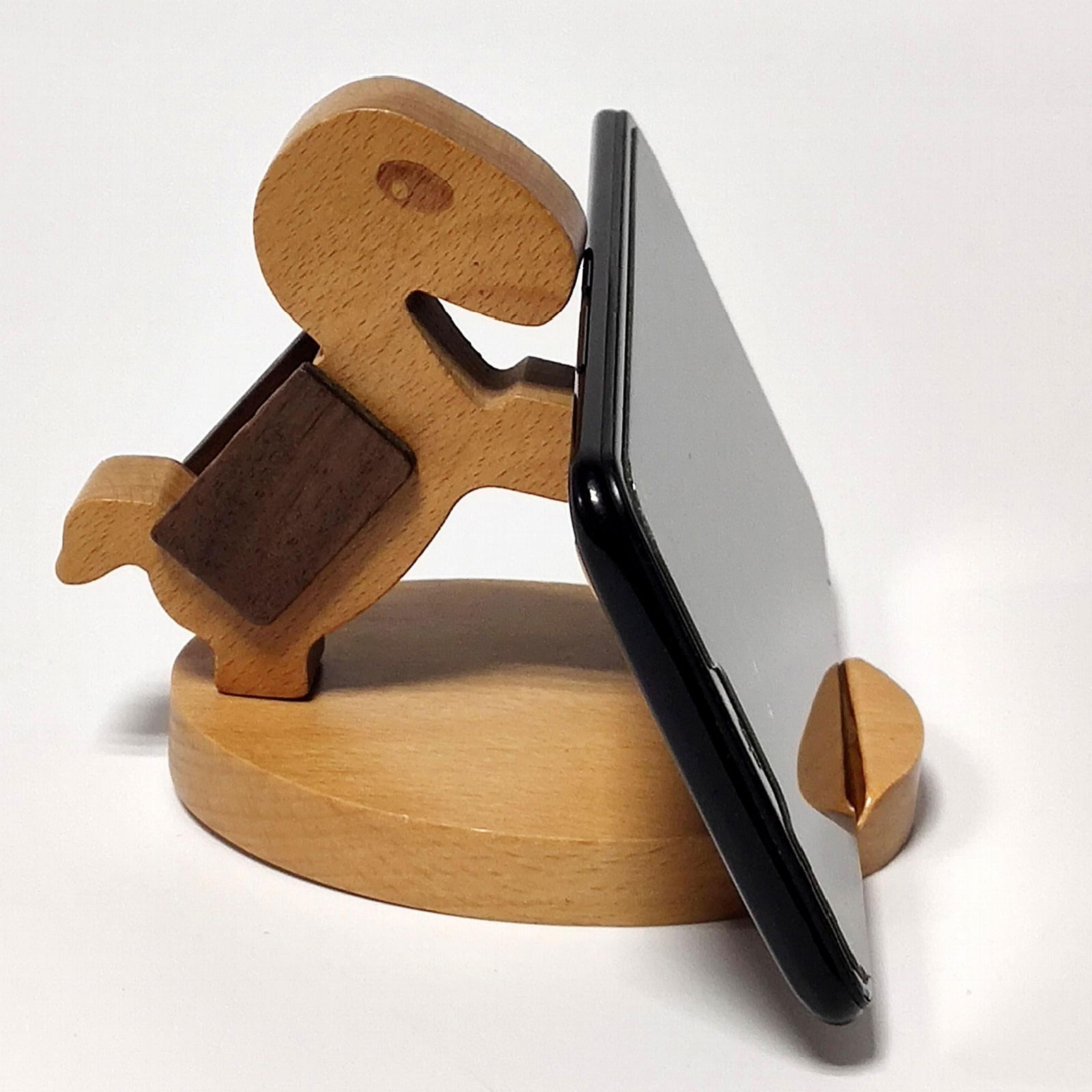 Wooden mobile holder, can print logo, 99-MB-2131 4