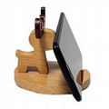 Wooden mobile holder, can print logo, 99-MB-2131