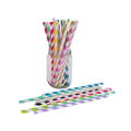 Disposable paper straw