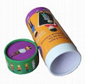 Paper tube box, packaging box