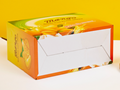 Fruit packaging box with handle