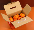 Fruit packaging box with handle 13