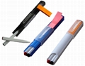 Sticky note with pen