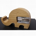 Customized nature wooden Ruler wooden stationery wooden product