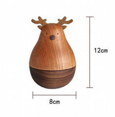Wooden toys Gift Wood Hand Crank For Giftwooden Decorate Wholesale Small Minihan