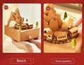  Wooden toys Factory wholesales customizable wooden music box for giftClick imag