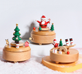  Wooden toys Factory wholesales customizable wooden music box for gift