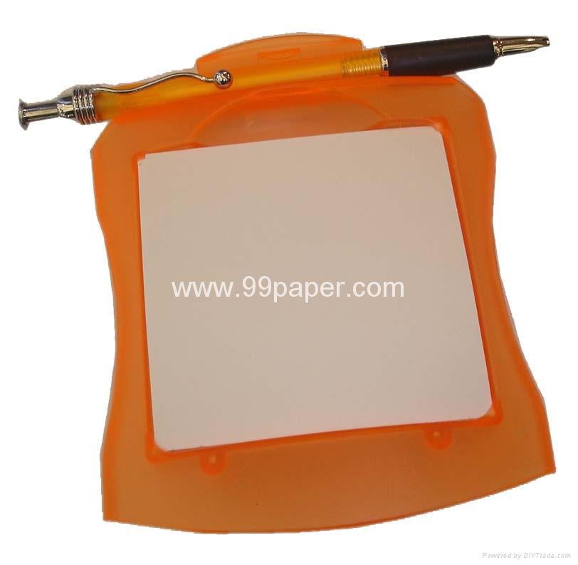 Memo Pad With Holder