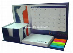 99-BC006/Combined note pad with calendar