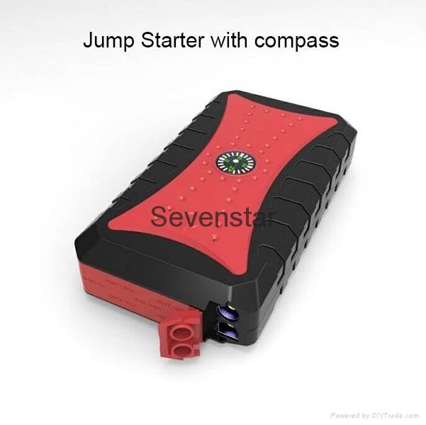10000mah Mini Multi-functional Portable Car Jump Starter with compass