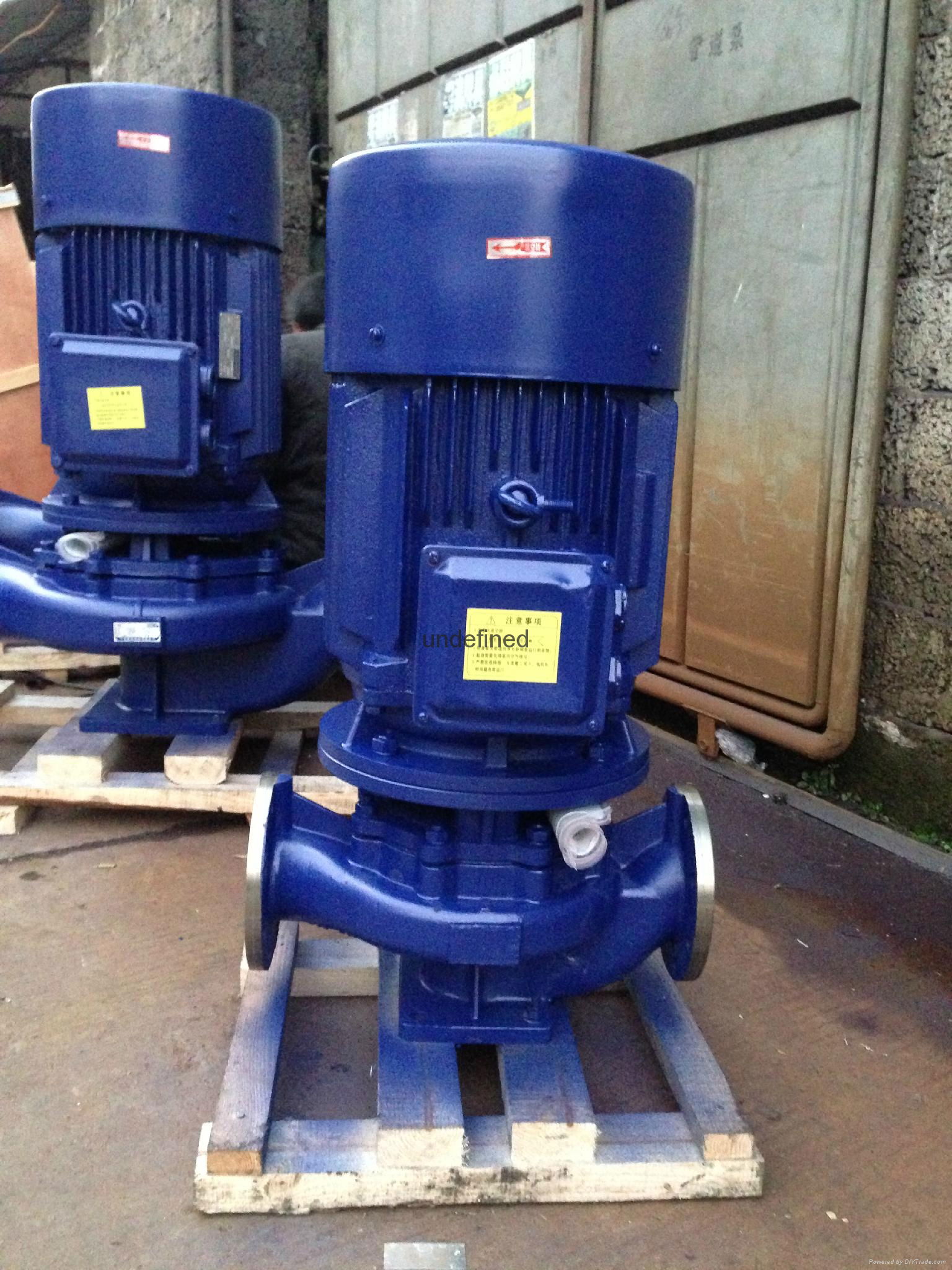 供应ISG150-315（I）A管道泵 防爆管道泵 2