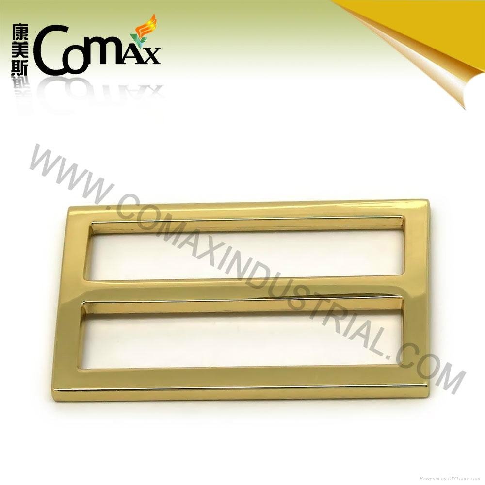 gold zinc alloy bag  metal  tri-glide buckle  4