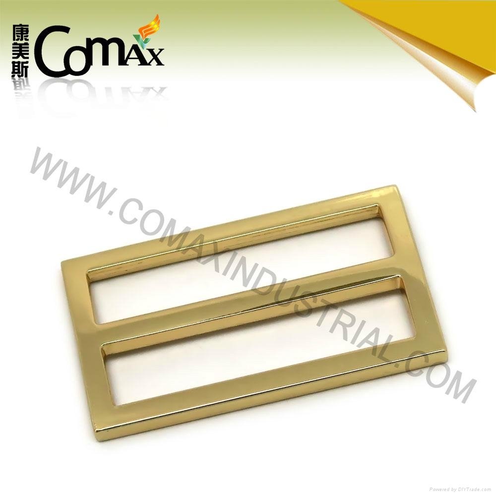 gold zinc alloy bag  metal  tri-glide buckle  3