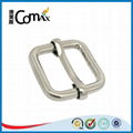 Silver iron hot sale slide metal buckle for bag 3