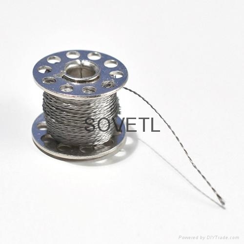 316L Stainless Steel Conductive Thin Sewing Thread SWTCT250 SOVETL