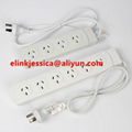 Australia  SAA 4 outlet power board  4