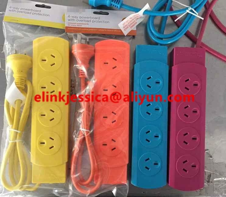 Australia  SAA 4 outlet power board 