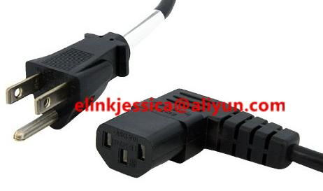 International US AU UK EURO 2PIN 3PIN AC Power Cords  4